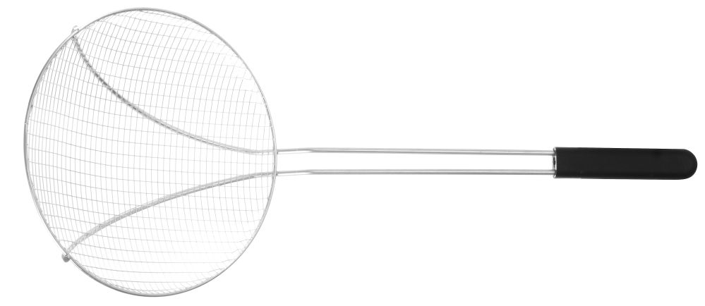 Frittierlöffel mit tiefer Kelle, (D)240x(L)600 mm, Edelstahl mit Kunststoffgriff