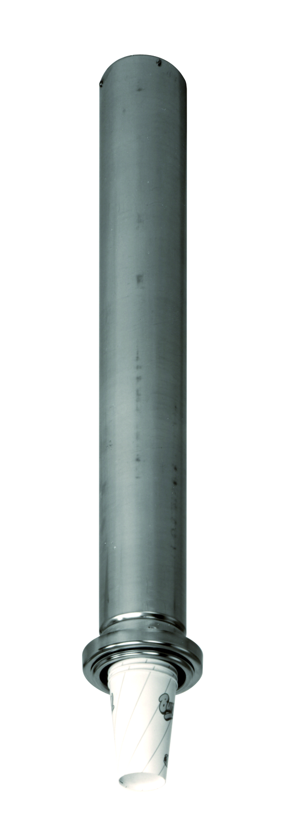 Becherspender-Einbauröhre aus CNS, - Becherspender BDP