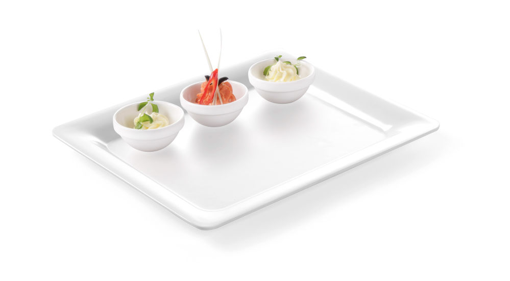 Melamin Platte Gastronorm 1/3 (H) 65 mm, weiß